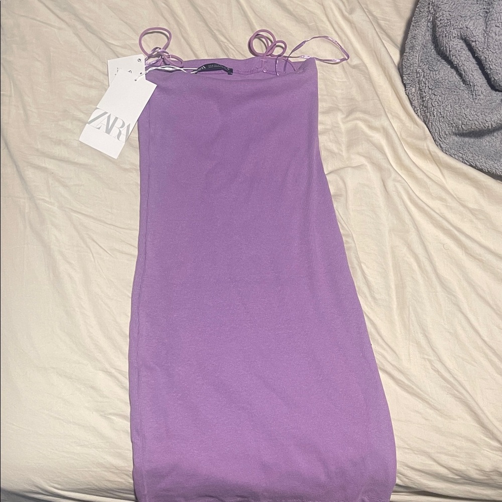 Zara Lavender Slip Dress